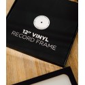 CADRE POUR VINYLE PREMIUM 32X32 CM MDF NEGRO