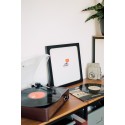 CADRE POUR VINYLE PREMIUM 32X32 CM MDF NEGRO