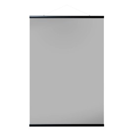 COLGADOR DE POSTER MAGNETICO VERTICAL NEGRO 2