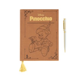 SET CARNET PREMIUM A5 AVEC STYLO DISNEY PINOCCHIO 2