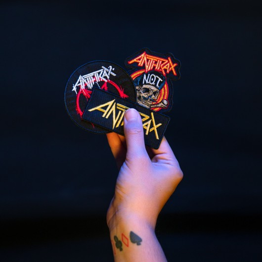 PACK DE 5 PATCHS ANTHRAX