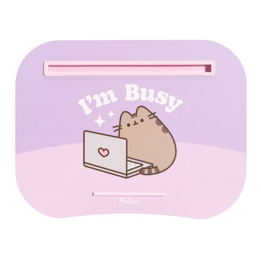 SUPPORT COUSSIN ORDINATEUR PORTABLE PUSHEEN MOMENTS