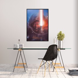 POSTER STAR WARS EPISODE 1 LA MENACE FANTOME 25 ANS 2