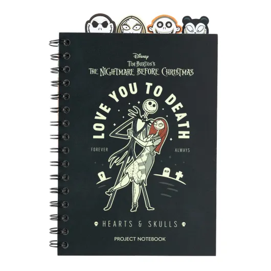 CAHIER DE PROJETS DISNEY L'ETRANGE NOEL DE MR JACK