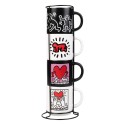 SET DE 4 MUGS KEITH HARING