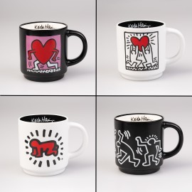 SET DE 4 MUGS KEITH HARING 2
