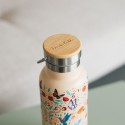 BOUTEILLE MÉTALLIQUE AVEC ANSE FRIDA KAHLO VIVA LA VIDA (VIVE LA VIE)