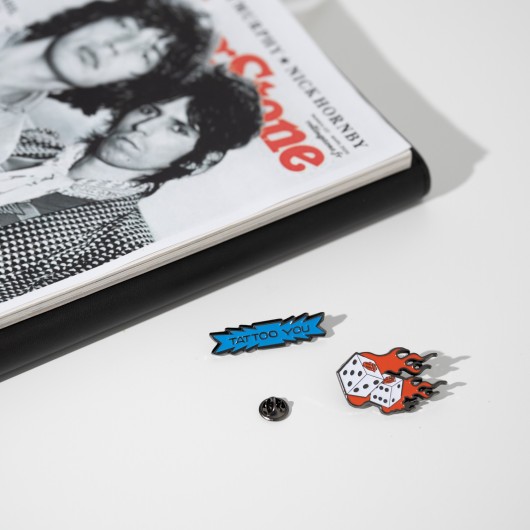SET DE 4 PINS THE ROLLING STONES