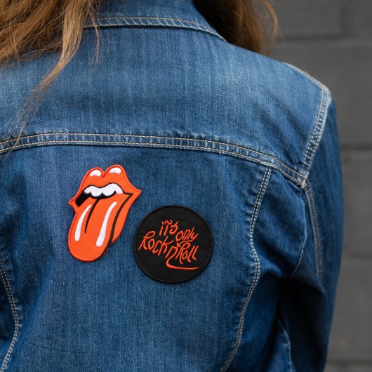 LOT DE 3 PATCHS THE ROLLING STONES