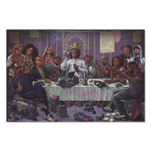 POSTER LA CENE DU HIP HOP
