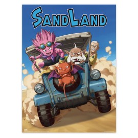 LOT MINIPOSTERS SAND LAND 2