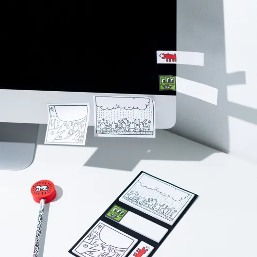 SET DE PAPETERIE KEITH HARING