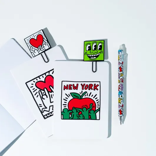 SET DE PAPETERIE KEITH HARING