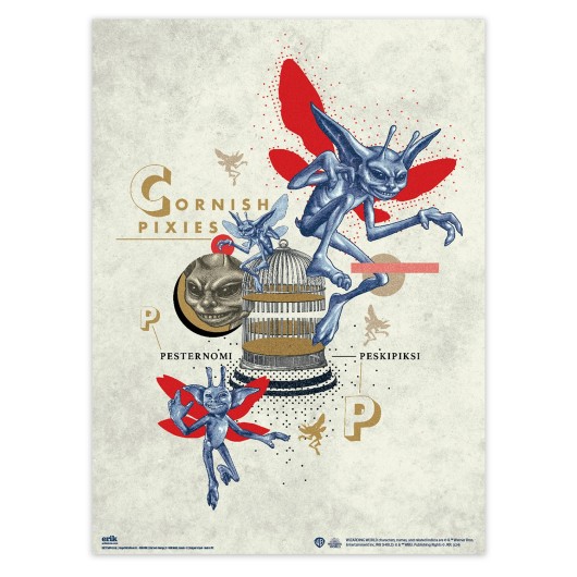 LOT MINIPOSTERS HARRY POTTER