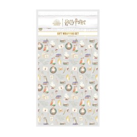 SET DE PAPIER CADEAU HARRY POTTER