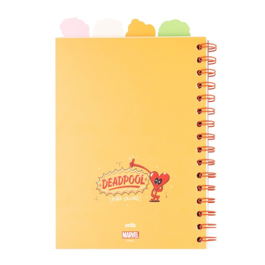 CAHIER DE PROJETS MARVEL DEADPOOL