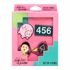 SET DE 4 PINS SQUID GAME 2