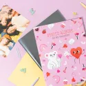 ALBUM PHOTO SOFT 96 POCHETTES 13X20 CM BE MY VALENTINE