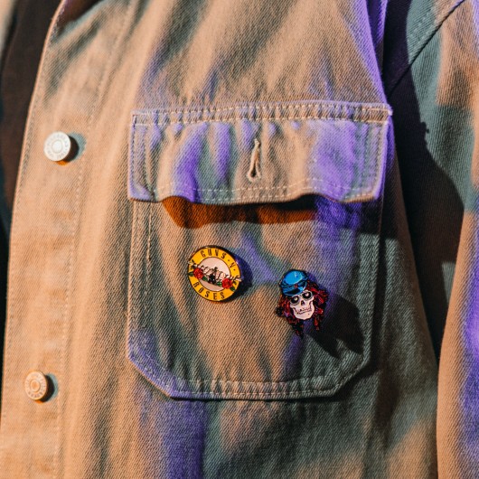 SET DE 4 PINS GUNS N ROSES