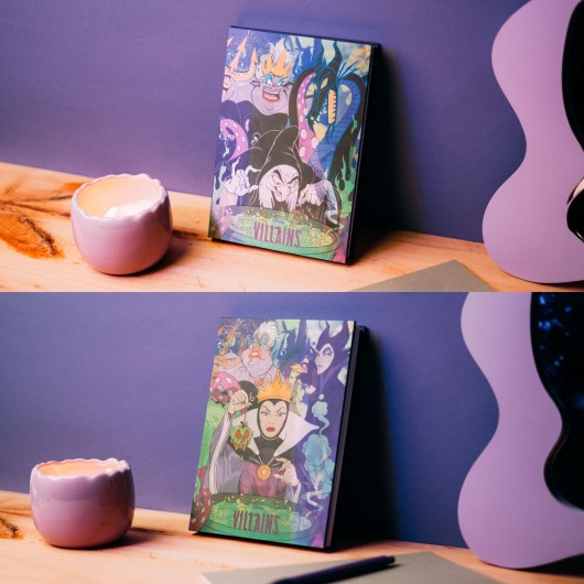 CAHIER LENTICULAIRE A5 DISNEY VILLAINS