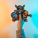 SET DE 3 PATCHS ONE PIECE NETFLIX