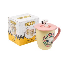 TASSE PREMIUM AVEC COUVERCLE SNOOPY 2