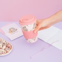 VERRE CÉRAMIQUE AVEC COUVERCLE PUSHEEN MOMENTS