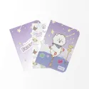PACK 3 CARNETS A6 BT21 THE JOURNEY RJ