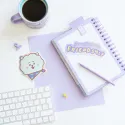PACK 2 STICKERS VINYLE BT21 THE JOURNEY RJ