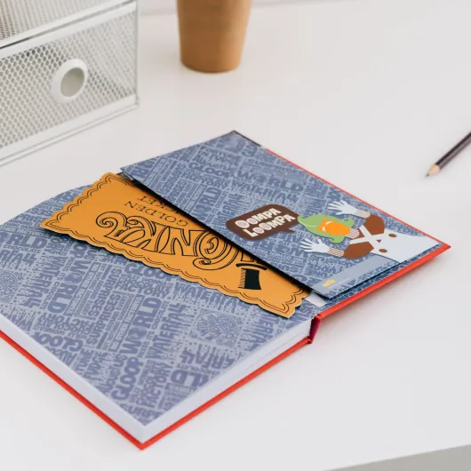 CARNET PREMIUM A5 TABLETTE WILLY WONKA