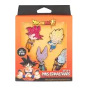 PACK DE 4 PINS DRAGON BALL SUPER SAGA BATTLE OF GODS