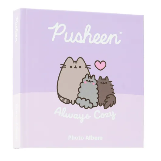 ALBUM PHOTO 16X16 CM 24 PAGES ADHESIVES PUSHEEN MOMENTS