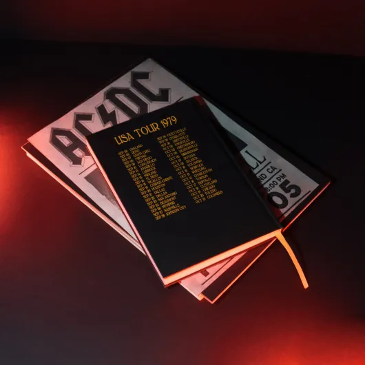 CAHIER PREMIUM A5 AC/DC