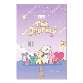 POSTER BT21 THE JOURNEY
