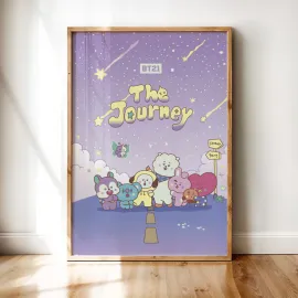 POSTER BT21 THE JOURNEY 2