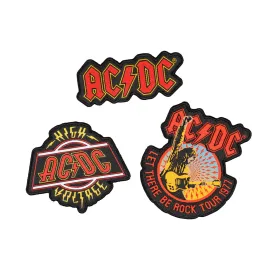 SET DE 3 PATCHS AC/DC