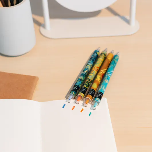 SET DE 4 STYLOS VAN GOGH MUSEUM