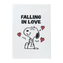 CARNET PREMIUM A5 COUVERTURE POLAIRE SNOOPY LOVE SEASON