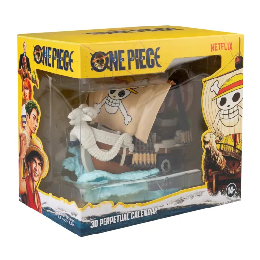 CALENDRIER PERPÉTUEL 3D ONE PIECE NETFLIX GOING MERRY