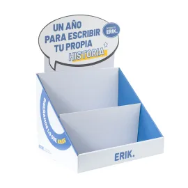 PRESENTOIR DE SURFACE DÉCORÉ AGENDAS ANNUELS 36x29x26CM SANS MARCHANDISE