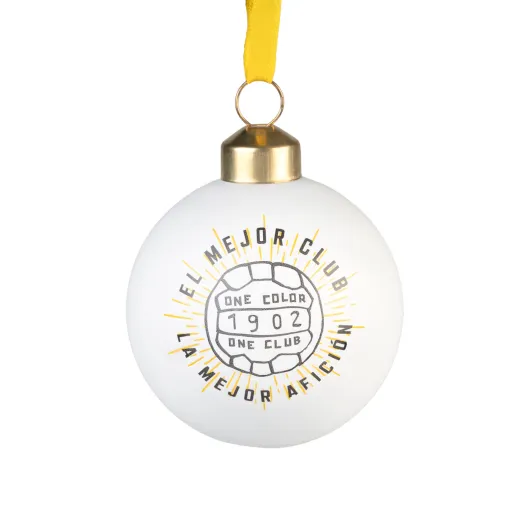 SET DE 4 BOULES DE NOEL REAL MADRID