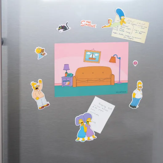 SET DE MAGNETS LES SIMPSON FAMILLE