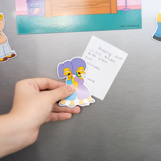 SET DE MAGNETS LES SIMPSON FAMILLE