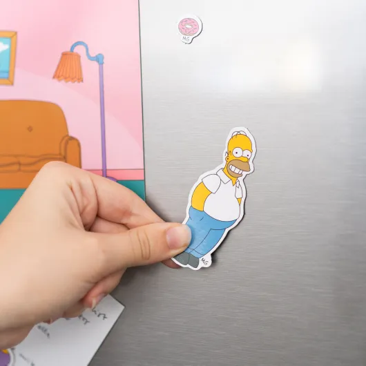 SET DE MAGNETS LES SIMPSON FAMILLE