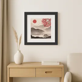 CADRE 30X30 CM MDF NOIR 2