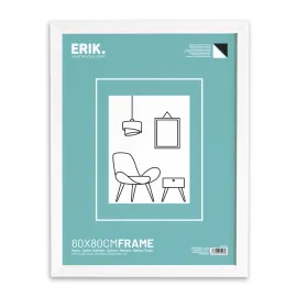 CADRE 60X80 CM MDF BLANC