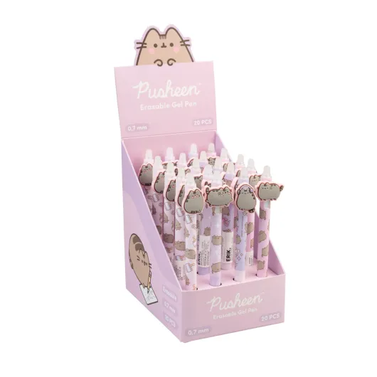 PACK 20 STYLOS GEL EFFACABLE PUSHEEN MOMENTS