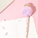 SET DE 10 STYLOS AVEC POMPON PUSHEEN MOMENTS