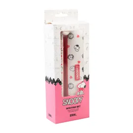 SET TROUSSE AVEC STYLO ET CRAYON SNOOPY LOVE SEASON 2