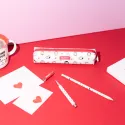 SET TROUSSE AVEC STYLO ET CRAYON SNOOPY LOVE SEASON